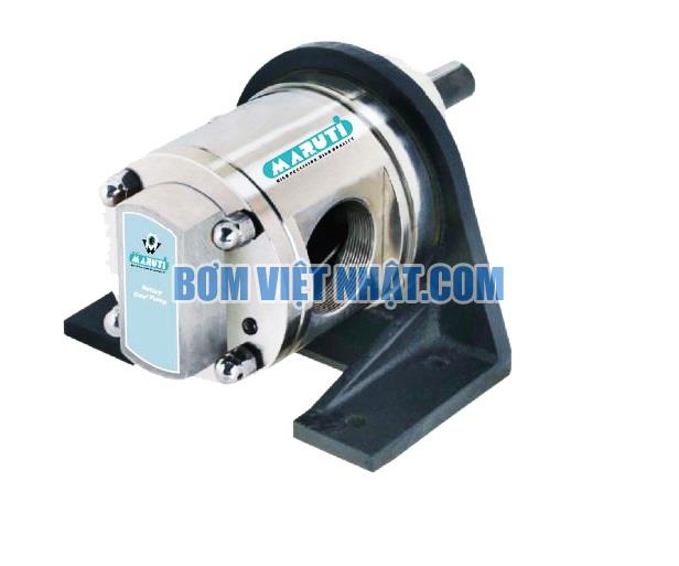 Đầu bơm bánh răng bằng inox 316 Maruti MESX-200-3 5HP