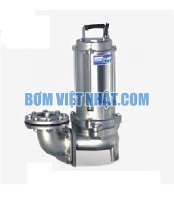 Máy bơm chìm hút nước thải lẫn rác 3 pha HCP 80AFU23.7LA
